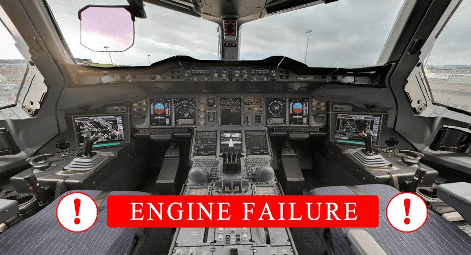 Aircraft engine failure