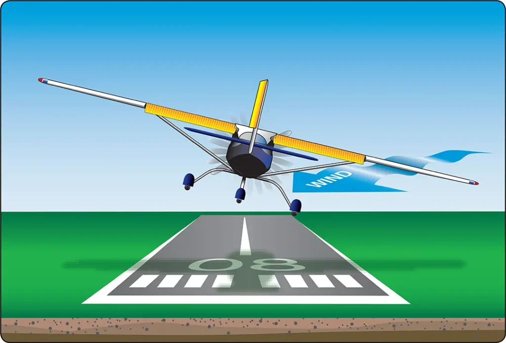 Airplane sideslip approach training