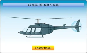 Helicopter taxiing