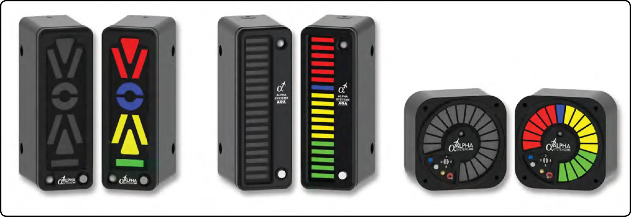 Angle of attack indicators