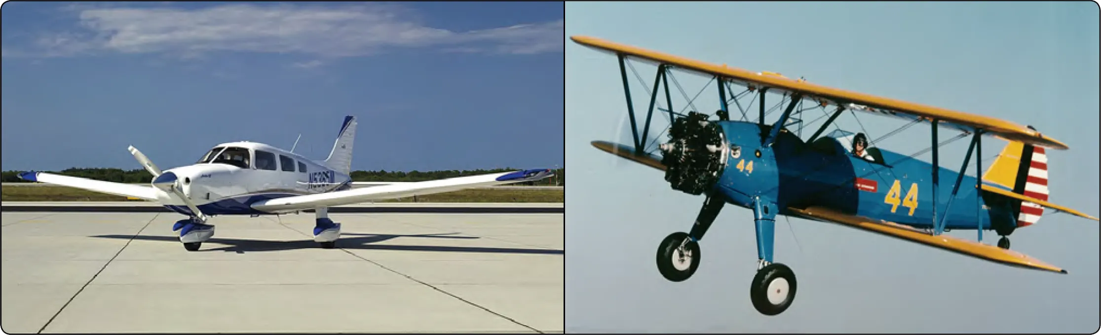 Monoplane and biplane construction