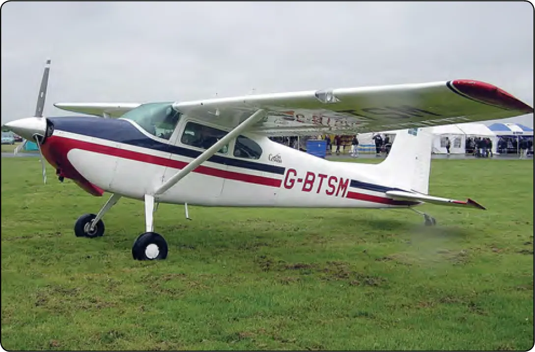 Tailwheel landing gear aircraft