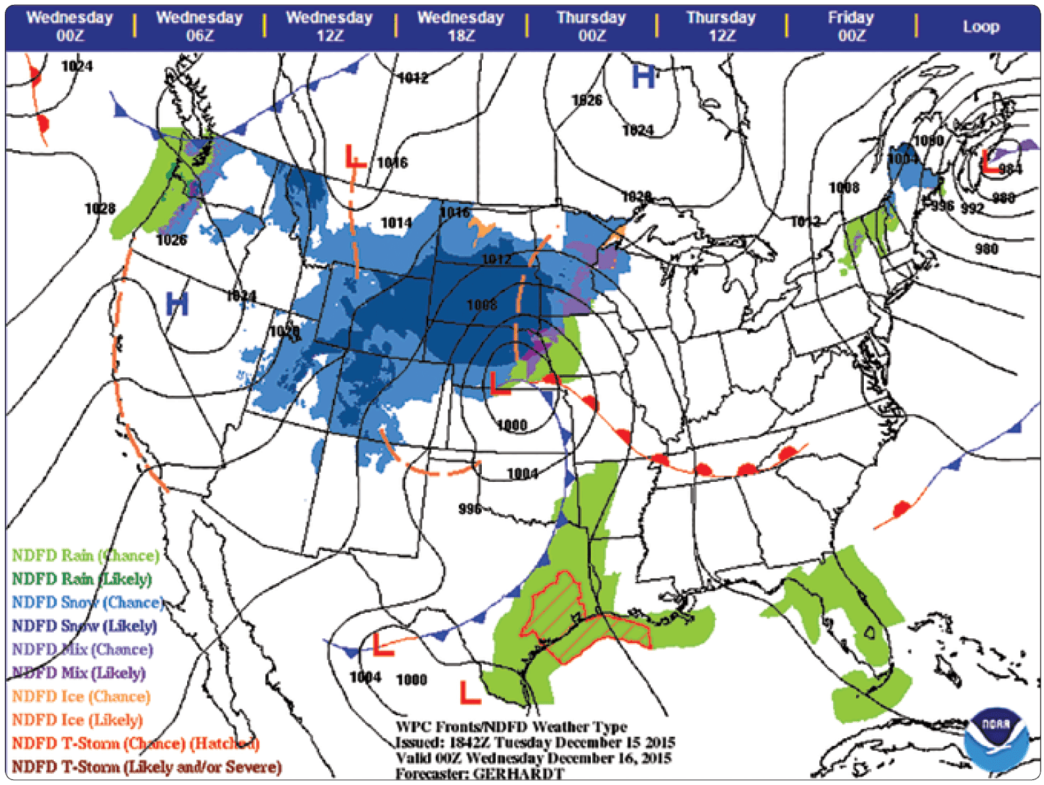 Aviation Weather Charts