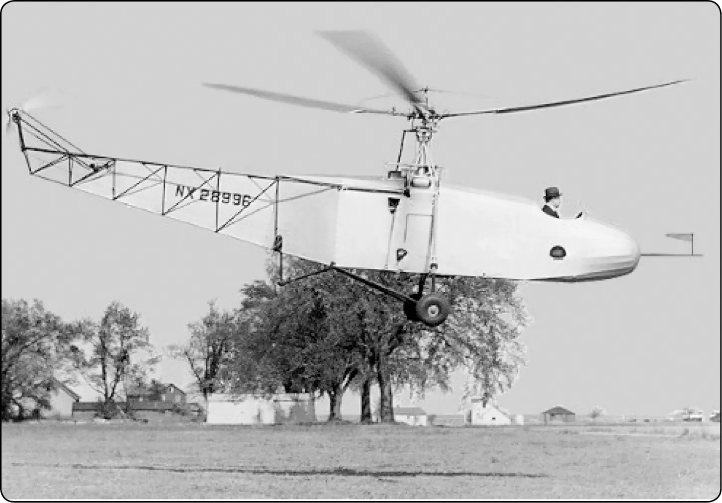 Igor Sikorsky designed the VS-300 helicopter incorporating the tail rotor into the design