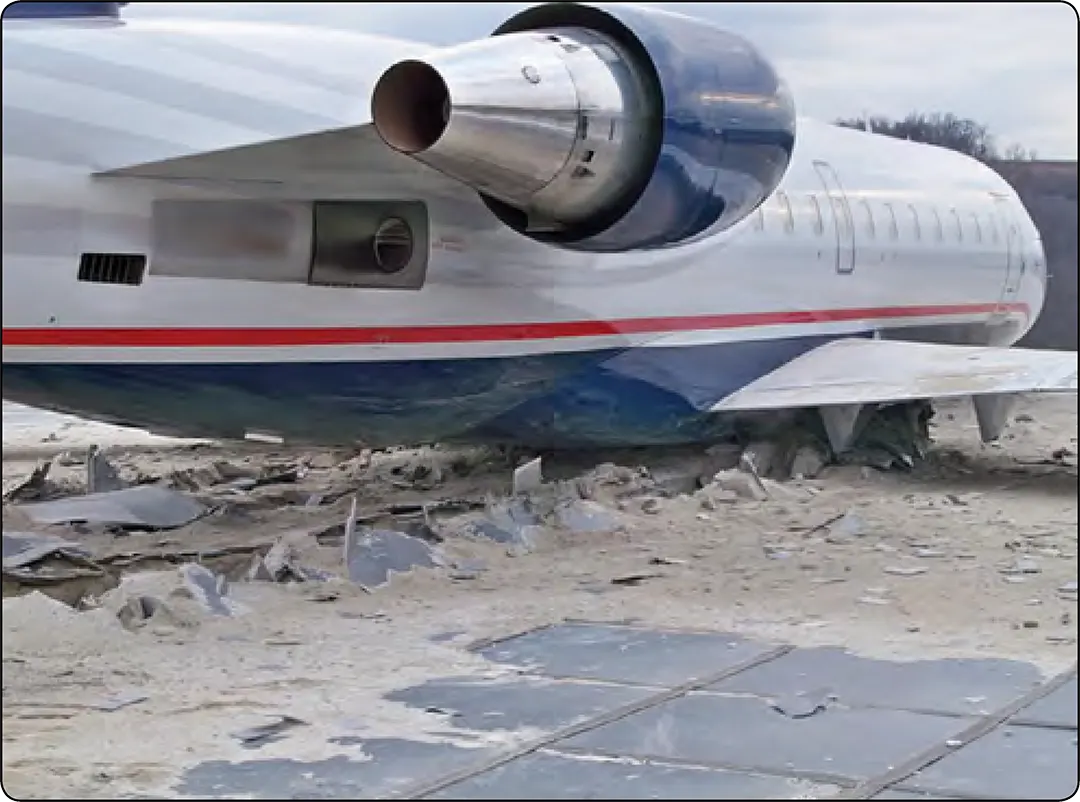 There have been several incidents where the EMAS has successfully arrested the aircraft