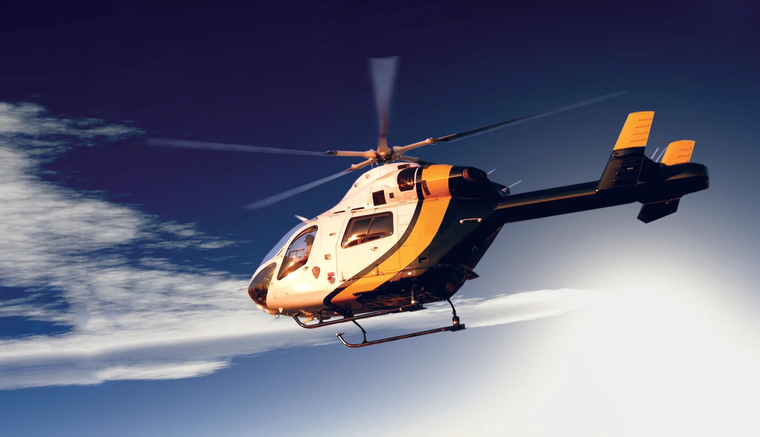 Helicopter flying training