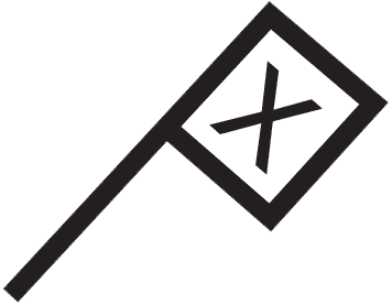 The minimum crossing altitude (MCA) indicator